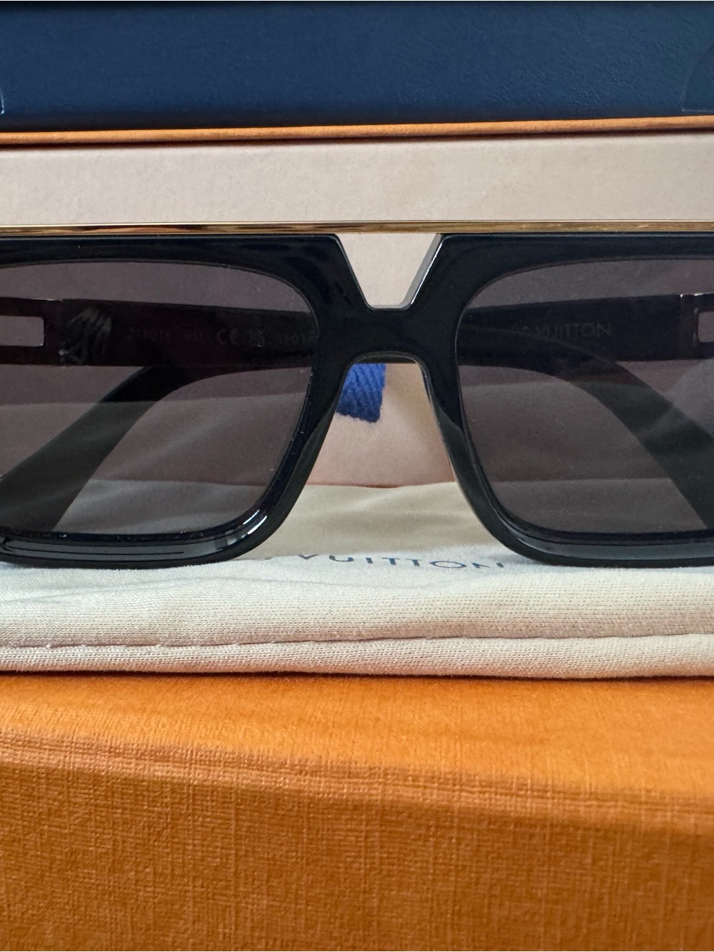 Louis Vuitton 1.1 Mascot Pilot Square Sunglasses